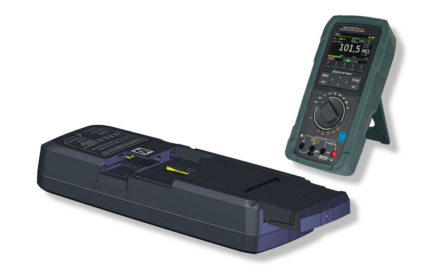 Patented contact-protected connection for multimeter supply